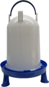 Drinker for poultry handle and feet 10 liter