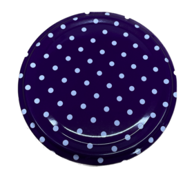 Twist-off lid dot purple