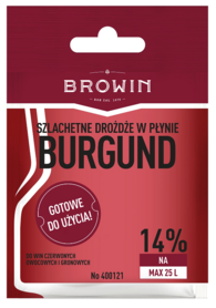 Wine yeast burgundy 20ml