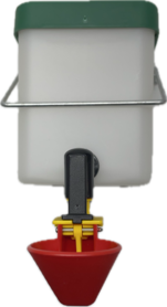 Drink bottle with little cup 0.5 l naturel incl.beugel