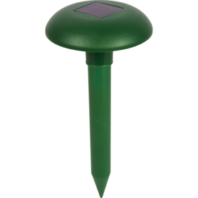 Mole repeller powered by solar energy