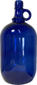 Bottle 2 L Azure blue with ear