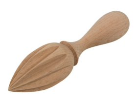 Lemon squeezer, pointed shape - made of beech wood