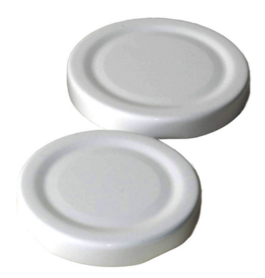 twist-off lid 43 mm white 10 pcs