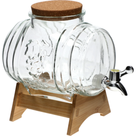 3-Litre Liqueur or Tincture Keg with Wide Opening