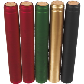 Shrink capsules Ø 31mm mix of colors 100 pieces