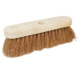 Loose broom head with soft coconut hairs 300mm
