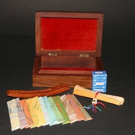 Luxury wooden incense box