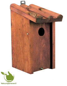Birdhouse for tits 13x12x26CM