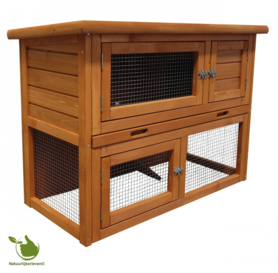 Rabbit barn Barnie 95x45x70 cm (LxWxH)