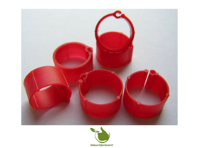 click rings for chickens 25 piece of 16mm