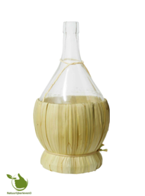 Authentic glass wine bottle 1liter