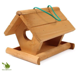 Feeder for garden birds - wood 21x18x17cm