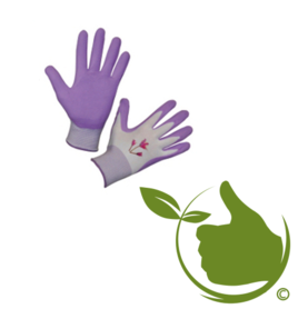 Garden Care glove lilac mt.8 (uni)