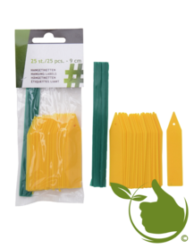 Hanging labels / plant labels 9 cm / 25 pieces