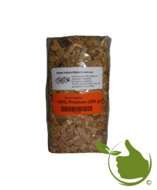 Wood chips for smoking-and-grilling (plums)