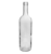 Wine bottle clear