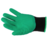 Gardening gloves with claws - green