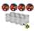 Jam pots 500 ml with twist-off lid (Berries) 8 in unit