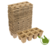 Paper seed pots 8 per tray 6x6x6cm 30 pieces