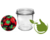 Jam pots 346 ml with twist-off lid (strawberries-design) unit