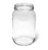 Glass jars 900 ml with twist-off lid (gold) 8 in unit