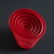 Silicone folding funnel