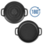 Cast iron grill plate and pan 3.5 l
