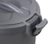 Storage / feeding barrel with clamp lid 8 liters