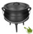 Cast iron African kettle 7 liters