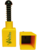 Pot press plastic yellow 4x4 cm