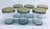 Jam pots 346 ml with twist-off lid gold (6 pieces)