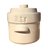 Mini fermentation crock 1 l (Cream/Modern) + lid/stones