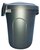 Storage / feeding barrel with clamp lid 8 liters