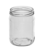 Jam pots 500 ml with twist-off lid white, 8 in unit