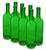 Wine bottle green 0.75 L