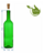 Wine bottle green 0.75 L