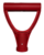 Children's snow shovel red