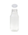 Glass juice bottle (White) 330 ml