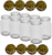 Honey jars 900 ml with twist-off lid (Bee on flower) 8 pcs