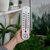 Universal white thermometer with hygrometer