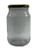 Glass jar 1.7 liter golden lid