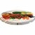 Twist-off lid 82/6 vegetables on white background - 10 pcs.