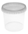 Round containers 365ml with lid