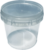 Round containers 365ml with lid