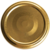 Twist-off lid gold with center clicker, 82/6, 10 in unit