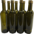 Wine bottle Olive green with screw cap