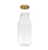Glass juice bottle (Gold) 330 ml