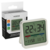 Electronic indoor thermometer white
