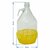 Demijohn 5 l straight ear and basket